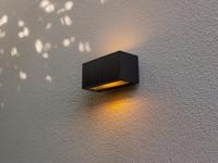 Lutec INKA 6989101118 Wandlamp op zonne-energie met bewegingsmelder LED LED vast ingebouwd 8.2 W Antraciet - thumbnail