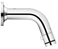 GROHE Universal toiletkraan wandmodel 1/2 uitloop 10cm chroom 20205000 - thumbnail