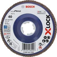 Bosch Accessories 2608619205 Lamellenschuurschijf Diameter 115 mm Boordiameter 22.23 mm 1 stuk(s) - thumbnail