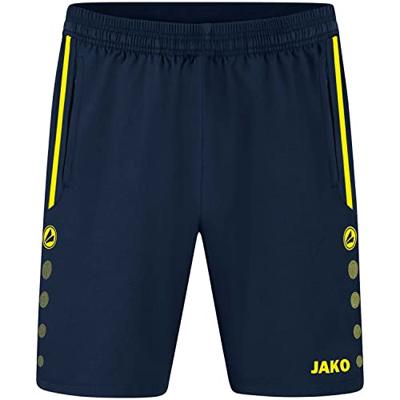 JAKO 6289 Short Allround - Marine/Fluogeel - M