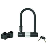 Dresco u slot 18 x 26 cm RVS/polyester zwart/zilver 4 delig - thumbnail