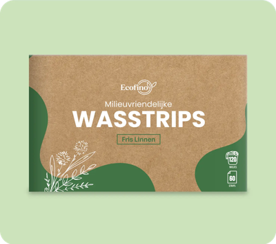 Ecofino Wasstrips Fris linnen / 120 wasjes Ecofino Wasstrips Fris linnen / 120 wasjes