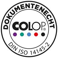 Colop stempelkussen zwart, voor stempel P20, P20N, 20/1, blister van 2 stuks - thumbnail