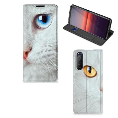 Sony Xperia 5 II | Hoesje maken | Witte Kat