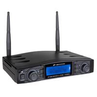 JB Systems HF-TWIN Dubbele draadloze microfoonontvanger - thumbnail
