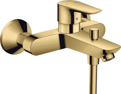 Hansgrohe Talis E ééngreeps badmengkraan opbouw, Polished Gold Optic