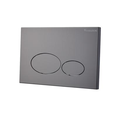 Wiesbaden Drukplaat X32 voor Inbouwreservoir Gunmetal Wiesbaden Drukplaat X32 voor Inbouwreservoir Gunmetal