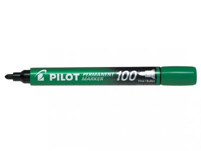 Viltstift PILOT 100 rond fijn groen