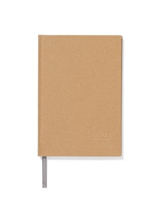 051 Schoolagenda 25-26 18x12.5cm Basis Kraft