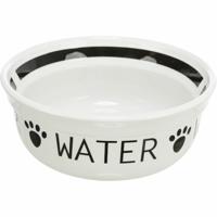 Dierenvoederbak Trixie Wit Zwart 600 ml - thumbnail