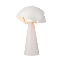 Staande tafellamp beige met ingebouwde E27 fitting 'Align' 33cm - thumbnail