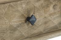 Hoofdtafel DKD Home Decor 116 x 60 x 46 cm Metaal Aluminium Mangohout - thumbnail