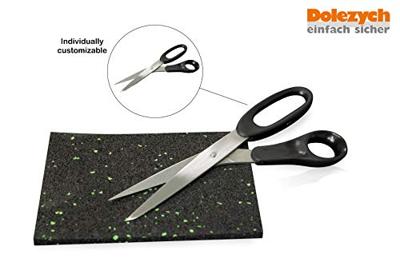 Dolezych Antislipmat | L500 cm B25 cm D8 mm | van granulaat | 1 wiel | 1 stuk - 06101108 06101108
