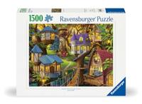 Puzzel van 1500 stukjes: Schemering in de boomtoppen - thumbnail
