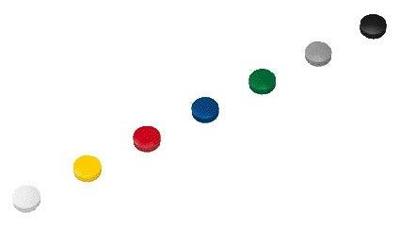 Magneet maul solid 20mm 300gr assorti | 24 stuks