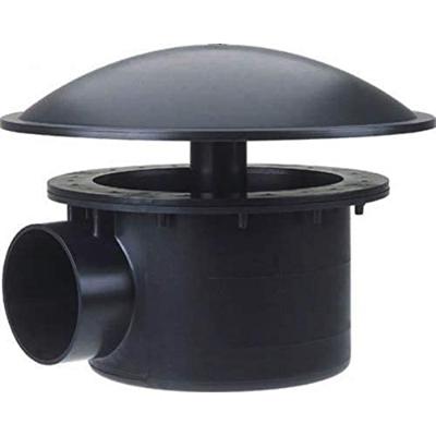 Bodemafvoer met bocht 110 mm