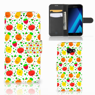 Samsung Galaxy A5 2017 | Book Cover | Fruits | Portemonnee hoesje Samsung Galaxy A5 2017 | Book Cover | Fruits | Portemonnee hoesje