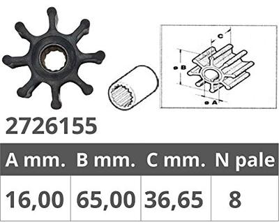 REPUESTOS MOTORES - Jabsco CEF500155 - IMPULSOR 11979-0001