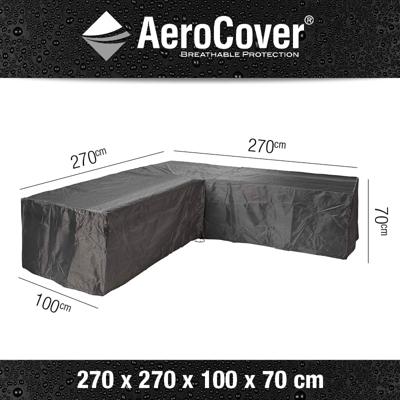 Platinum AeroCover Hoek LoungeBank hoes 270x270x100xH70cm