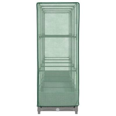 VidaXL Plantenbak verhoogd met kashoes 160x40x123 cm rattanlook