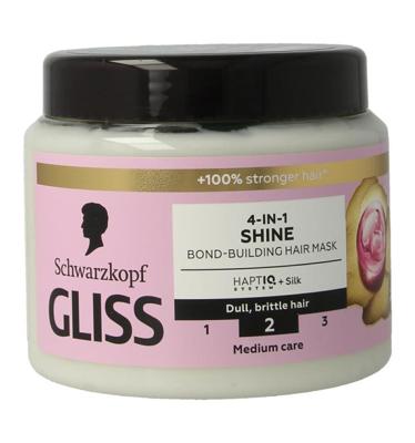 Schwarzkopf Gliss 4-in-1 Shine Bonding Building Hair Mask 2