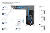GROHE Bau Cosmopolitan waterbesparende elektronische wastafelkraan met infrarood m. menging 230V chroom 36453000 - thumbnail