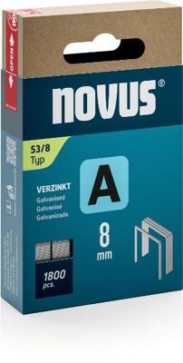 Novus Tools 042-0774 Nieten met fijn draad Type 53 1800 stuk(s) Afm. (l x b) 8 mm x 11.3 mm