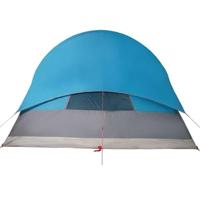 Tunneltent voor gezin 8-persoons waterdicht blauw - thumbnail