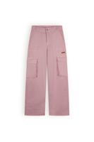 NoBell Meisjes cargo broek twill - Susy - Vintage roze - thumbnail