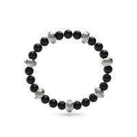 Guess JUMB04057JWSTBKT-U Zwart Heren armband - thumbnail