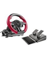 SpeedLink TRAILBLAZER Racing Wheel Stuurwiel USB PlayStation 3, PlayStation 4, PlayStation 4 Slim, PlayStation 4 Pro, PC, Xbox One, Xbox One S Rood/zwart Incl. - thumbnail