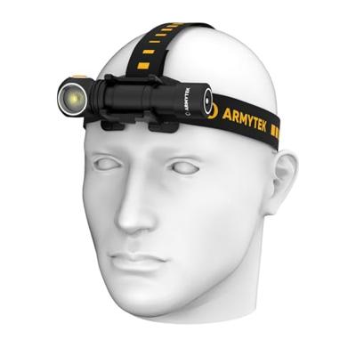 ArmyTek Wizard C2 Pro Nichia Magnet Warm Handlamp werkt op een accu LED Met magneethouder 1600 lm 4680 h 65 g