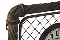 Muurklok Home ESPRIT Donker grijs Polypropyleen Ijzer 93 x 5 x 42 cm - thumbnail