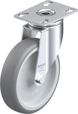 Blickle LKPA-TPA 126G Zwenkwiel Wieldiameter: 125 mm Draagvermogen (max.): 120 kg 1 stuk(s)