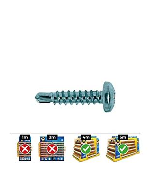 Zelftappende schroef CELO Verzinken PH2 19 mm (500 Stuks) (250 Stuks)