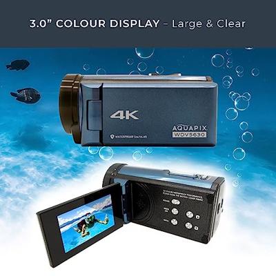 Aquapix WDV5630 GreyBlue Camcorder 7.6 cm 3 inch 13 Mpix Grijs-blauw Aquapix WDV5630 GreyBlue Camcorder 7.6 cm 3 inch 13 Mpix Grijs-blauw
