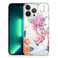 iPhone 13 Pro Max | TPU Hoesje | Bird Flowers - thumbnail