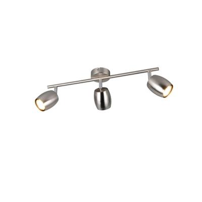 Trio PlafondlampNancy 3-lichts nikkel - R86263007