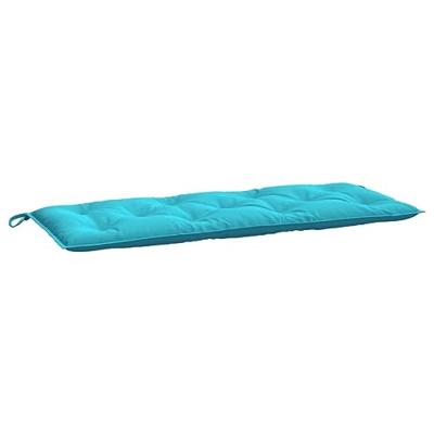 VidaXL Tuinbankkussen 120x50x7 cm stof turquoise VidaXL Tuinbankkussen 120x50x7 cm stof turquoise