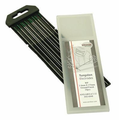 wolfram elektrode 3.2x175 groen | 10 stuks