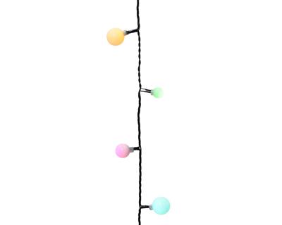 Lumineo cherry Ledverlichting 9m 120led soft multi colour