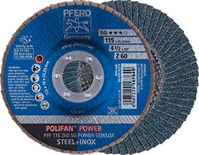 PFERD TOOLS 67686115 Z Sg Power Steelox Lamellenschijf Diameter 115 mm Boordiameter 22.23 mm 10 stuk(s)