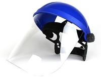 Leipold Doehle 2669 Gezichtsscherm Blauw, Transparant EN 166 DIN 166 - thumbnail