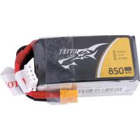 Tattu LiPo accupack 11.1 V 850 mAh Aantal cellen: 3 75 C Softcase XT30 - thumbnail
