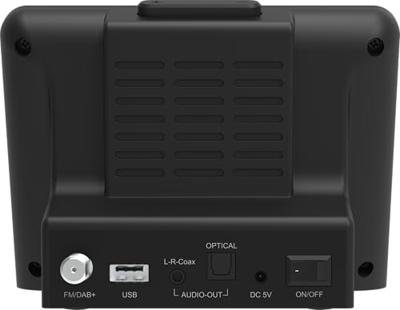 Telestar TOP 400 Schwarz Internetradio HiFi-tuner Zwart
