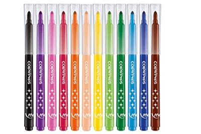Maped Viltstift Color'Peps 12 stiften in een kartonnen etui Maped Viltstift Color'Peps 12 stiften in een kartonnen etui