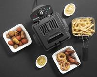 Bestron AF100CO Mini Friteuse 1.5L 1000W Koper/Zwart - thumbnail