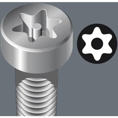 Wera 867/1 Z TORX® BO Bits met Boring, TX 8 x 25 mm - 1 stuk(s) - 05066498001 Wera 867/1 Z TORX® BO Bits met Boring, TX 8 x 25 mm - 1 stuk(s) - 05066498001