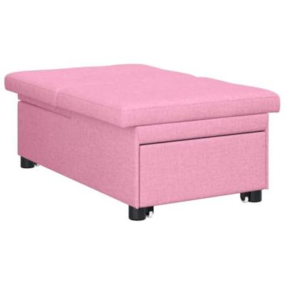 Slaapbank Roze 194 x 50 x 82 cm Multiplex