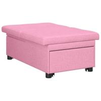 Slaapbank Roze 194 x 67 x 37 cm Stof - thumbnail